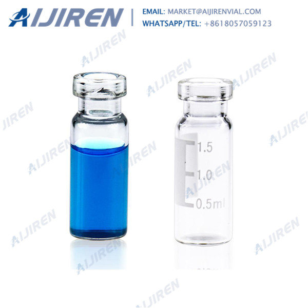magnetic cap 40% larger opening crimp vial with high quality